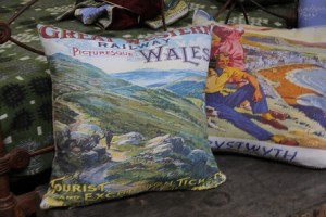 Railways of Wales Cushion. 