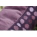 Mondo in Violet . Velvet backed cushions CZV77 - 