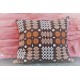 Chocolate & Caramel Caernarfon cushions CZ37