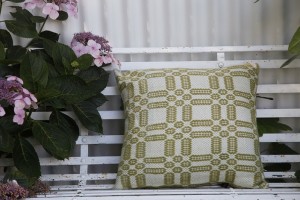 Avocado Overshot Cushion CZ189