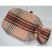 Mid century plaids & checks Hotties H04 - Plaster pink & Chocolate Plaid