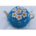 Daisies Tea Cosy TC01 - Turquoise Daisies Tea Cosy TC01 - Turquoise