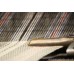 Replica pattern Welsh blanket . Grey chevrons from Tregaron CPN74 - Replica pattern Welsh blanket . Grey chevrons from Tregaron CPN74 -
