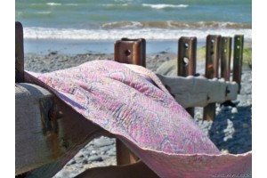 Stripey patchwork in Pink florals Q11 Stripey patchwork in Pink florals Q11