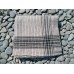 Black & Cream ticking stripe narrow width blanket NL109 - Black & Cream ticking stripe narrow width blanket NL109 -