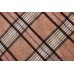 Teifi Valley plaid Buff & Cream with Bitter Chocolate nL122 - Teifi Valley plaid Buff & Cream with Bitter Chocolate nL122 -