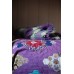Unused 1960s Patchwork quilt. Grandmothers Flower Garden Q12 - Unused 1960s Patchwork quilt. Grandmothers Flower Garden Q12 -
