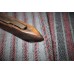 Steel grey, Indigo & Scarlet Striped blanket NL92 - Steel grey, Indigo & Scarlet Striped blanket NL92 -