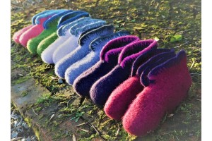 Scandi Style Felt Slippers